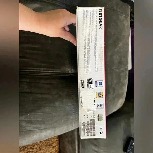 Netgear N600 Dual Band Wi-Fi Router Kit WNDR3400 W Box No Ethernet Cable Or Book - Picture 3 of 5